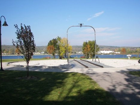 Elberta Turntable Monument